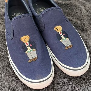 Men’s Polo Ralph Lauren Polo Bear Slip On Sneakers
